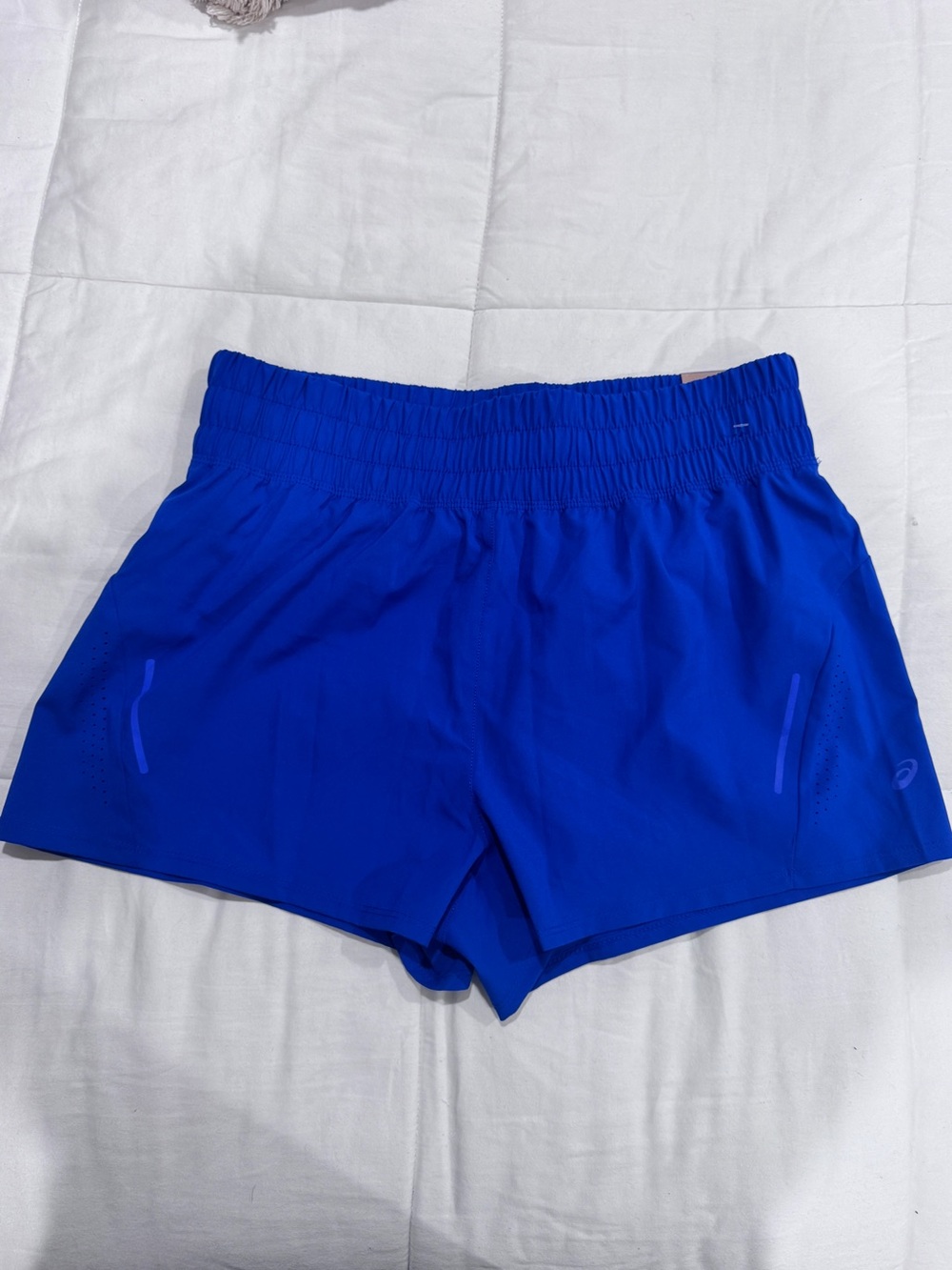 Asics Women's Athletic Shorts in Royal Blue - NWT